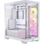 Gabinete Gamer Corsair iCUE LINK 3500X RGB - Semitorre - ATX/E-ATX/Micro-ATX/Mini-ITX - 3 Ventiladores - Panel Lateral - Blanco   - CC-9011281-WW