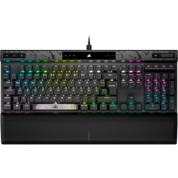 Teclado Gamer Corsair K70 MAX RGB - Mecánico - Switch Cherry MGX - Alámbrico - Negro - Inglés - CH-910961G-NA