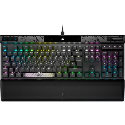 Teclado Gamer Corsair K70 MAX RGB - Mecánico - Switch Cherry MGX - Alámbrico - Negro - Inglés - CH-910961G-NA