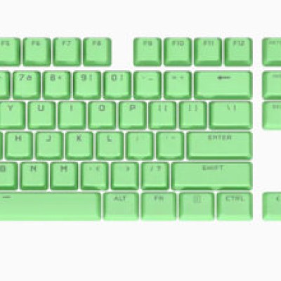 Keycaps Corsair PBT DOUBLE-SHOT PRO - Verde Menta - CH-9911080-NA