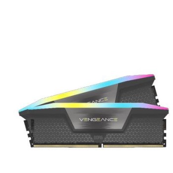 Memoria RAM Corsair Vengeance RGB - DDR5 - 32GB (2x16GB) - 5600MHz - UDIMM - Para PC - CMH32GX5M2B5600Z40