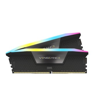 Memoria RAM Corsair VENGEANCE RGB - DDR5 - 64GB (2x 32GB) - 5200MHz - DIMM - Para PC - CMH64GX5M2B5200C40