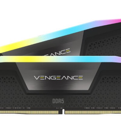 Memoria RAM Corsair VENGEANCE RGB - DDR5 - 64GB (2x 32GB) - 5200MHz - DIMM - Para PC - CMH64GX5M2B5200C40