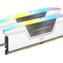 Memoria RAM Corsair VENGEANCE RGB - DDR5 - 64GB (2x32GB) - 6000MT/s - DIMM - Para PC - Blanco - CMH64GX5M2B6000C30W