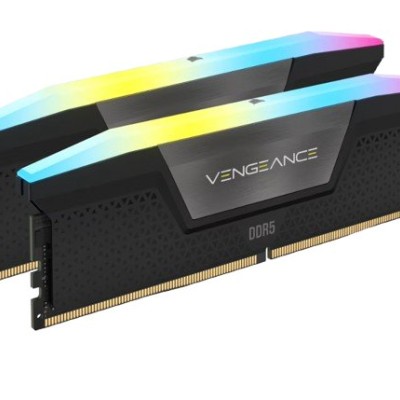 Memoria RAM Corsair VENGEANCE RGB - DDR5 - 64GB (2x32GB) - 6000MT/s - DIMM - Para PC - CMH64GX5M2B6000C30