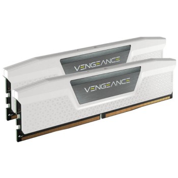 Memoria RAM Corsair Vengeance - DDR5 - 32GB (2x 16GB) - 5200MHz - DIMM - para PC - Blanco - CMK32GX5M2B5200C40W