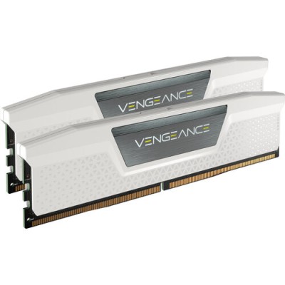 Memoria RAM Corsair Vengeance - DDR5 - 32GB (2x 16GB) - 5600MHz - DIMM - Para PC -  Blanco - CMK32GX5M2B5600C36W