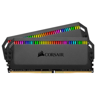 Memoria RAM Corsair Dominator Platinum RGB - DDR4 - 16GB (2x8GB) - 4000MHz - DIMM - para PC - CMT16GX4M2K4000C19