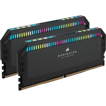 Memoria RAM Corsair DOMINATOR PLATINUM RGB - DDR5 - 32GB (2x 16GB) - 5200MHz - DIMM - Para PC - CMT32GX5M2B5200C40