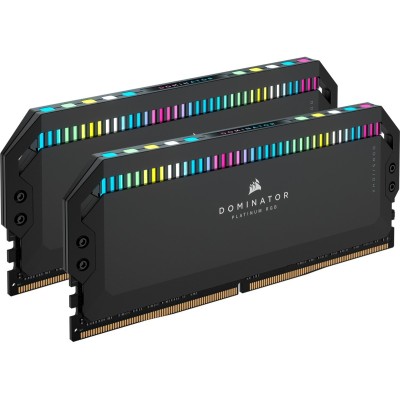 Memoria RAM Corsair DOMINATOR PLATINUM RGB - DDR5 - 32GB (2x 16GB) - 5200MHz - DIMM - Para PC - CMT32GX5M2B5200C40