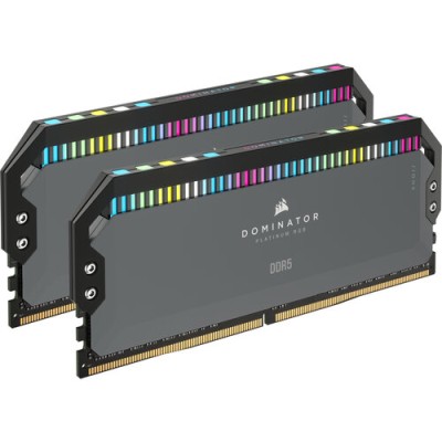 Memoria RAM Corsair Dominator Platinum RGB - DDR5 - 32GB (2x16GB) - 5200MHz - DIMM - para PC - CMT32GX5M2B5200Z40