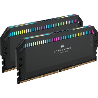 Memoria RAM Corsair Dominator Platinum RGB - DDR5 - 32GB (2x16GB) - 6000MHz - DIMM - para PC - CMT32GX5M2E6000C36