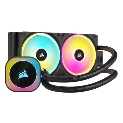 Enfriamiento Líquido Corsair iCUE LINK H100i RGB - 2 Ventiladores - 2400 RPM - CW-9061001-WW