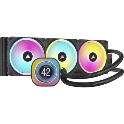 Enfriamiento Líquido Corsair iCUE LINK H150i - 3 Ventiladores - 2400RPM - Negro - RGB - CW-9061008-WW