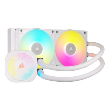 Enfriamiento Líquido Corsair iCUE LINK TITAN 240 RX RGB - 2 Ventiladores - 2100 RPM - Blanco - CW-9061020-WW