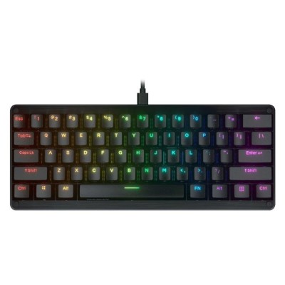 Teclado Gamer Cougar Puri Mini - Alámbrico - Inglés - RGB - Switch Rojo - 37PRMRM1MI.0002