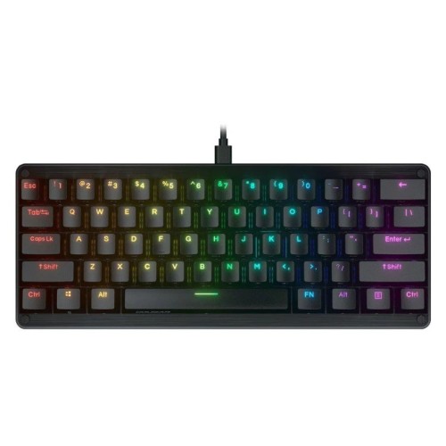 Teclado Gamer Cougar Puri Mini 60% Mecánico RGB Switch Rojo - 37PRMRM1MI.0002