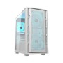 Gabinete Gamer COUGAR Uniface Mini RGB - Mini Torre - Micro ATX/Mini ITX - Panel Lateral - Blanco - 3855C90.0004