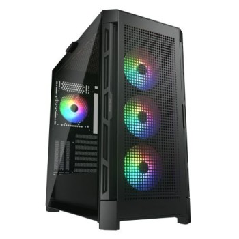 Gabinete Gamer COUGAR Douface Pro RGB - Media Torre - ATX/ Micro ATX/Mini ITX/E-ATX - Panel Lateral - 385AD10.0001