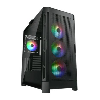 Gabinete Gamer COUGAR Airface Pro RGB - Media Torre - ATX/Micro ATX/Mini ITX/CEB/E-ATX - Panel Lateral - 385AD10.0003