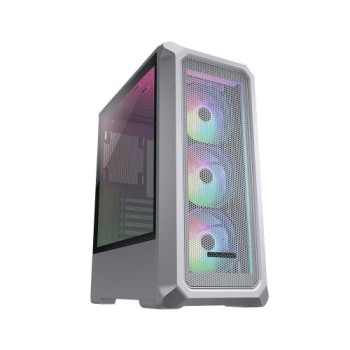 Gabinete Gamer COUGAR Archon 2 Mesh RGB - Media Torre - ATX/Micro ATX/Mini ITX - Panel Lateral - Blanco - 385CC50.0002