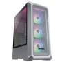 Gabinete Gamer COUGAR Archon 2 Mesh RGB - Media Torre - ATX/Micro ATX/Mini ITX - Panel Lateral - Blanco - 385CC50.0002
