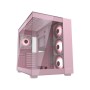 Gabinete Gamer COUGAR FV150 RGB - Media Torre - ATX/Micro ATX/Mini ITX - Panel Lateral - Rosa - 385KA10.0005