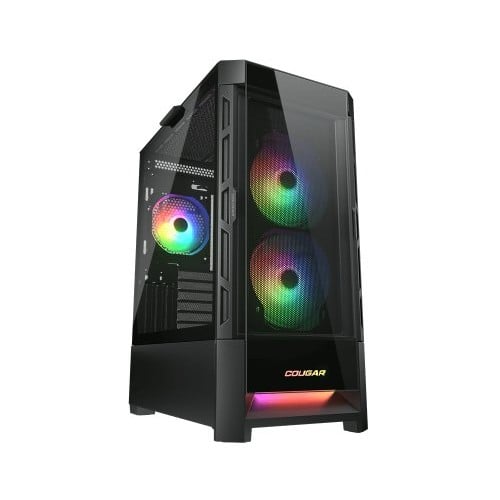 Gabinete Gamer COUGAR Duoface RGB Media Torre ATX Panel Lateral 385ZD10.0001