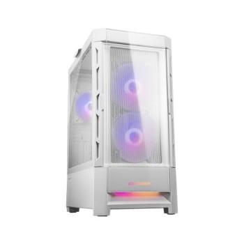 Gabinete Gamer COUGAR Duoface RGB - Media Torre - ATX/CEB/E-ATX/Micro ATX/Mini ITX - Panel Lateral - Blanco - 385ZD10.0003