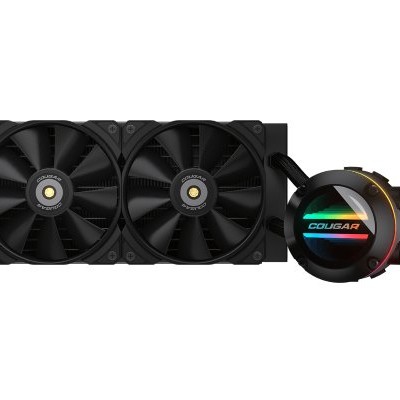 Enfriamiento Líquido COUGAR POSEIDON-GT 240 - 2 Ventiladores - 2000 RPM- ARGB  - 3MAQS240.0001