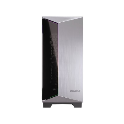 Gabinete Gamer COUGAR DarkBlader-G - Mini ITX/Micro ATX/ATX/CEB /E-ATX - 1x Ventilador Trasero - Panel Lateral - 3858M30.0002