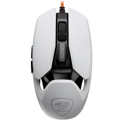 Mouse Gamer COUGAR AirBlader Tournament - Alámbrico - 6 Botones - Blanco - 3M487WONW.0001