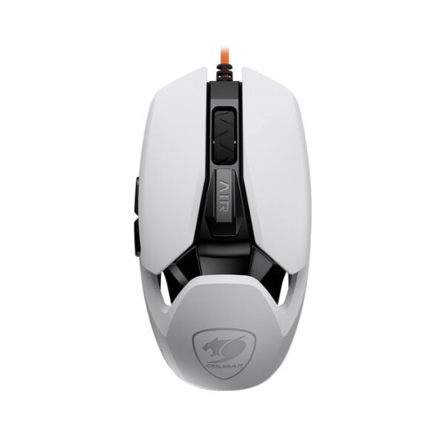 Mouse Gamer COUGAR AirBlader Tournament - Alámbrico - 6 Botones Programables - 20000 DPI - Blanco