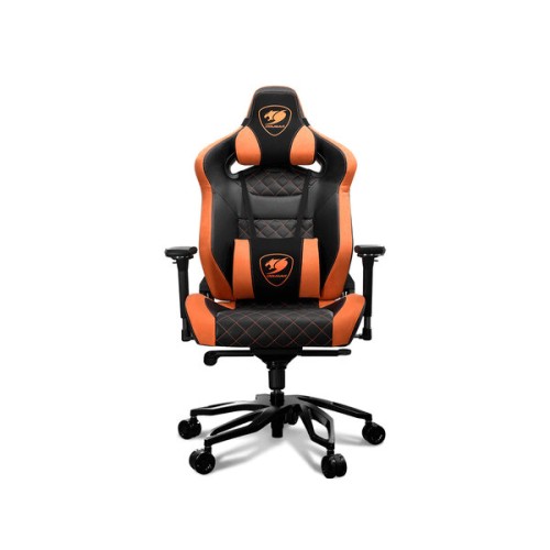 Silla Gamer COUGAR Armor Titan Pro - Soporta 160kg - Ajuste 4D - Negro/Naranja - 3MTITANS.0001