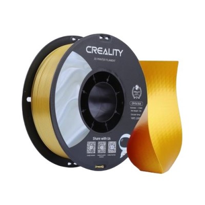 Bobina de Filamento Creality CR-Silk - 1.75 mm - 1 kg - Dorado - 3301120001