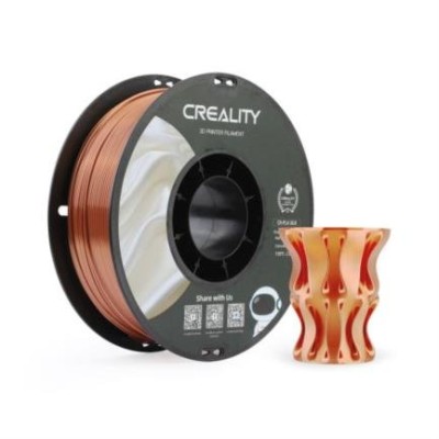 Filamento Creality CR-Silk - 1.75mm - 1Kg - Rojo Cobre - 3301120002