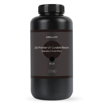 Resina Creality Estándar Rígida Plus - 1kg - Negro - 3302020090