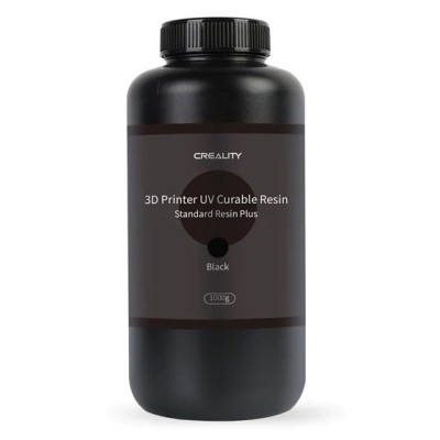 Resina Creality Estándar Rígida Plus - 1kg - Negro - 3302020090