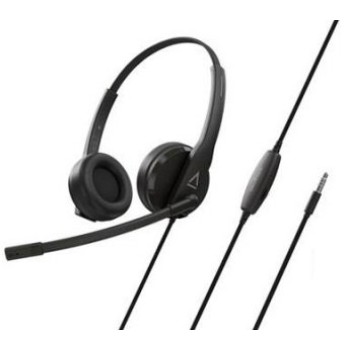 Diadema Creative 51EF1110AA000 - Alámbrico - Micrófono - Negro - 51EF1110AA000