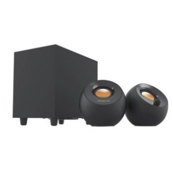 Bocinas Creative Pebble Alámbricas 8W Negro - Modelo 51MF0480AA000