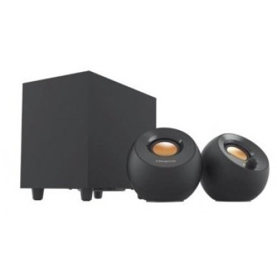Bocinas Creative Pebble - Alámbrico - 8W - Negro - 51MF0480AA000