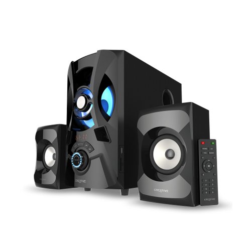 Bocinas para Computadora Creative SBS E2900 Bluetooth 5.0 Inalámbricas 2.1 Canales Negro