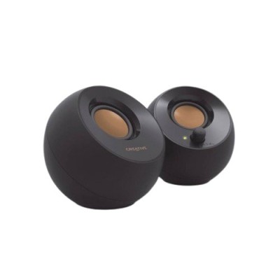 Bocinas para Computadora Creative Pebble - Alámbrico - USB - Negro - 51MF1680AA000