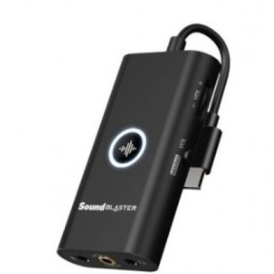 Amplificador Creative DAC SB1830 - USB - para Consolas PS4, PS5, Nintendo Switch - 70SB183000000
