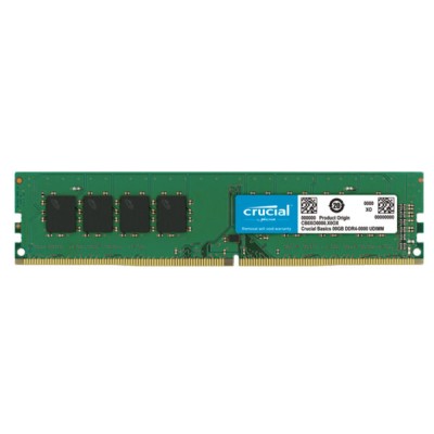Memoria RAM Crucial Basics DDR4 - 3200MHz - 16GB - Non-ECC - CL22 - CB16GU3200