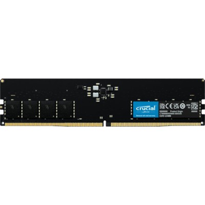Memoria RAM Crucial CT16G48C40U5 - DDR5 - 16GB - 4800MHz - UDIMM - para PC - CT16G48C40U5