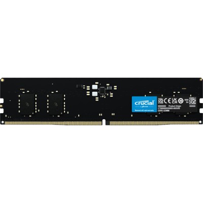 Memoria RAM Crucial CT8G56C46U5 - DDR5 - 5600MHz - 8GB - ECC - CL46 - CT8G56C46U5