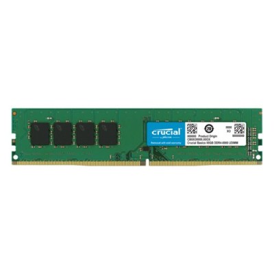 Memoria RAM Crucial Basics - DDR4 - 8GB - 3200MHz - UDIMM - Para PC - CB8GU3200