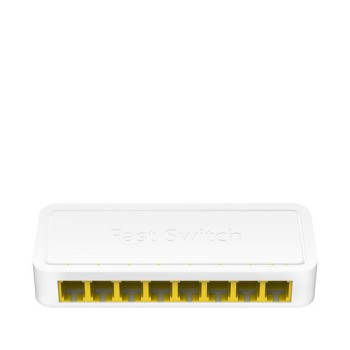 Switch CUDY FS108D - Fast Ethernet - 8 Puertos - No Gestionado - FS108D