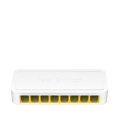 Switch CUDY FS108D - Fast Ethernet - 8 Puertos - No Gestionado - FS108D